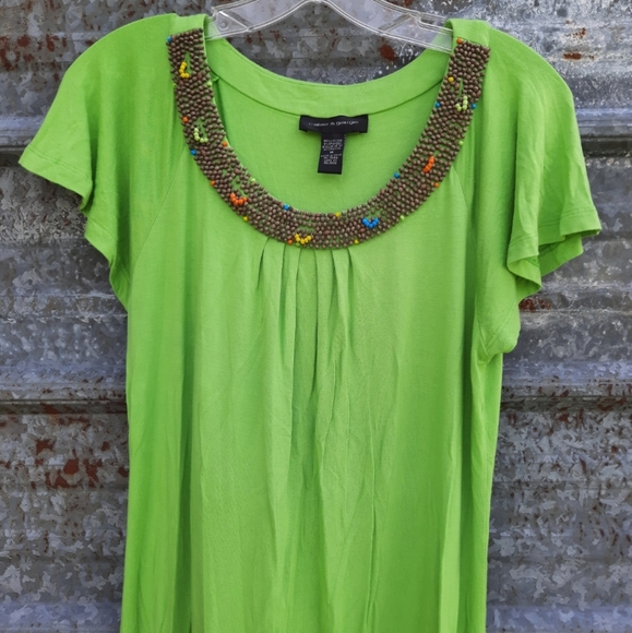 Beaded Necklace Cable & Gauge Shirt - Picture 7 of 9